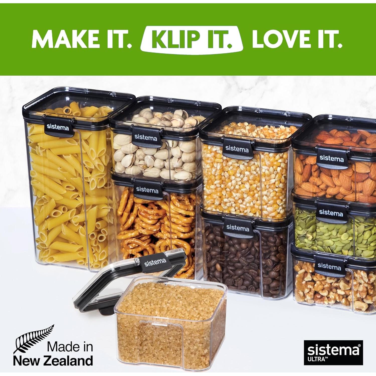 Contenedores de Almacenamiento de Alimentos Sistema 3-Pack 1.3L y 700ml