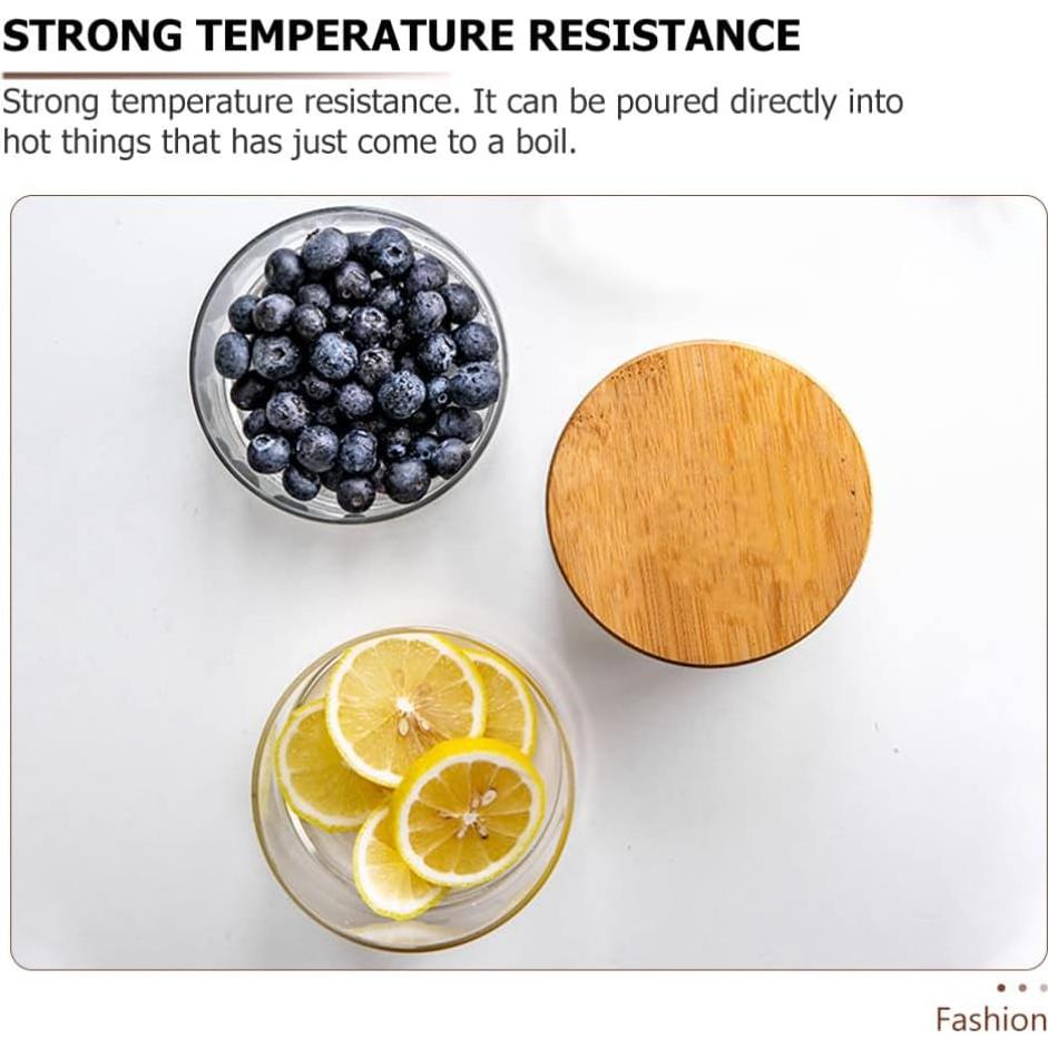 Tarros de Almacenamiento de Vidrio DOITOOL Apilables 4 Niveles