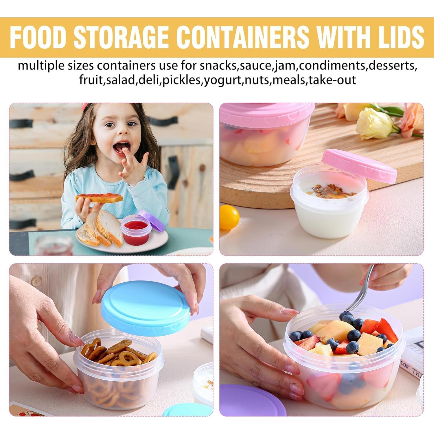 16 Contenedores de Almacenamiento de Alimentos AWTBDP - BPA Free