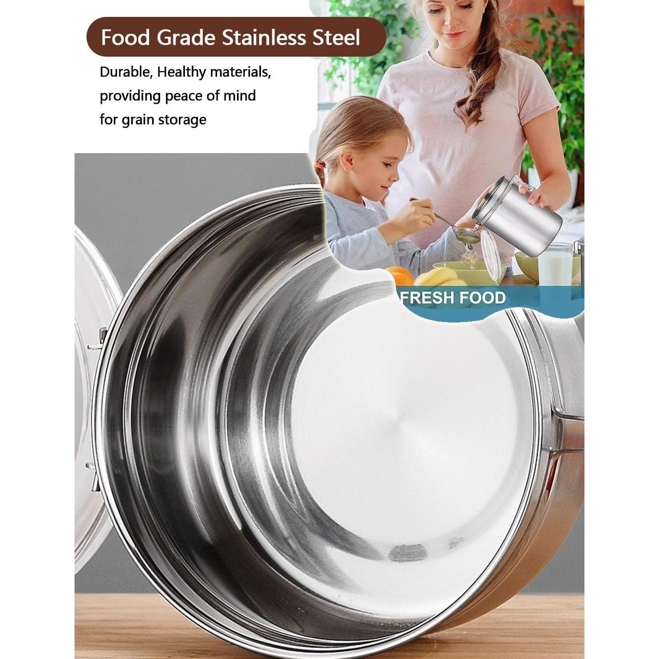 Contenedor Hermético de Alimentos Walktosun 1.2L Acero Inoxidable