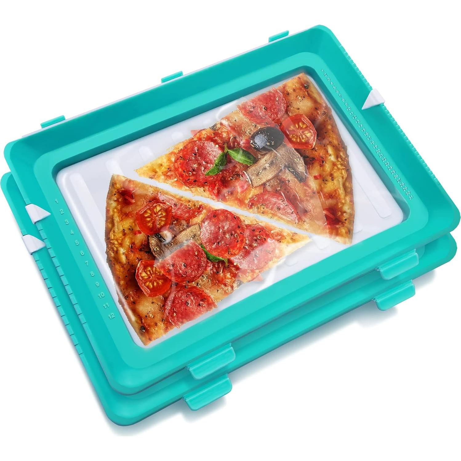 Bandejas de Almacenamiento de Alimentos Skinny Stacks - 2 Unidades