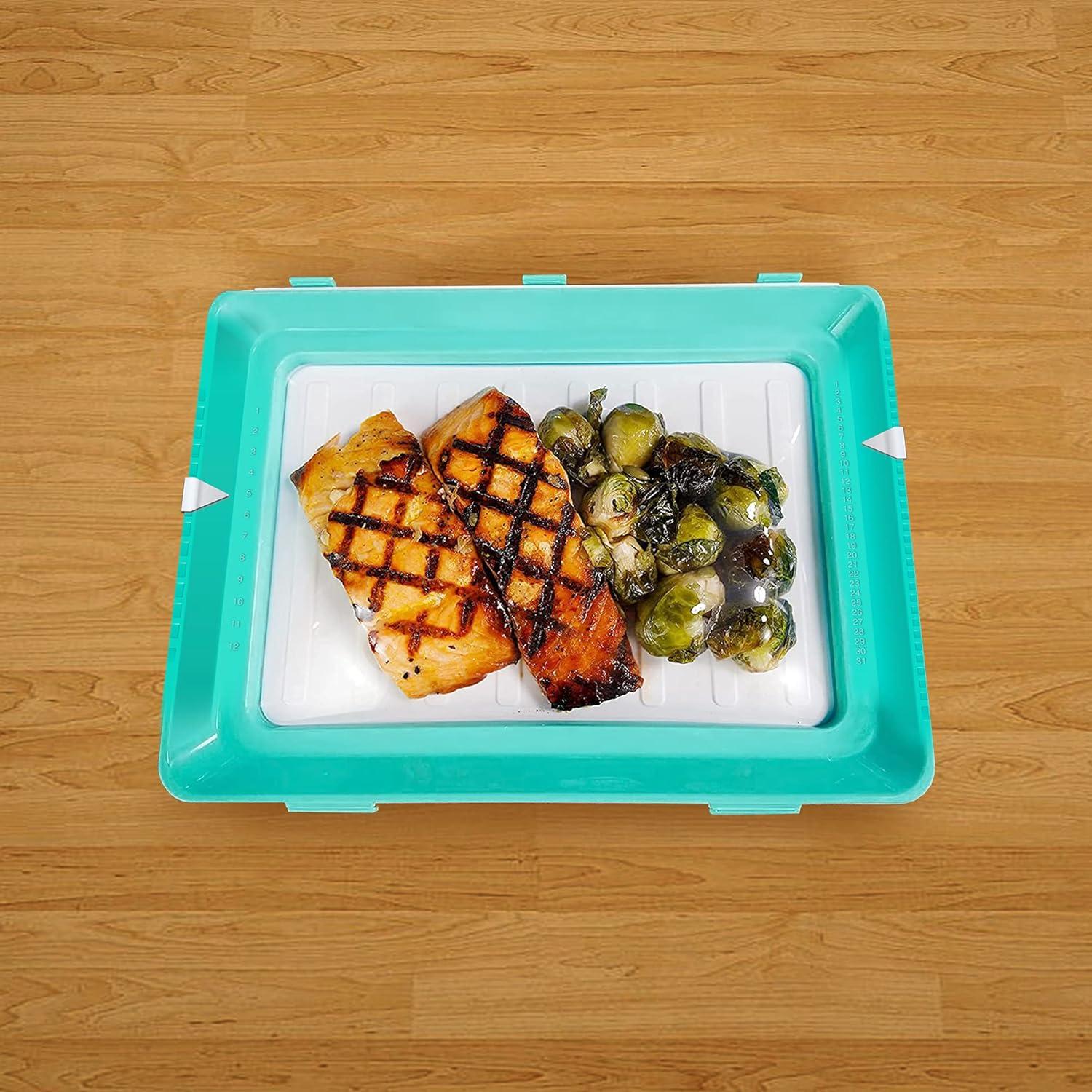 Bandejas de Almacenamiento de Alimentos Skinny Stacks - 2 Unidades