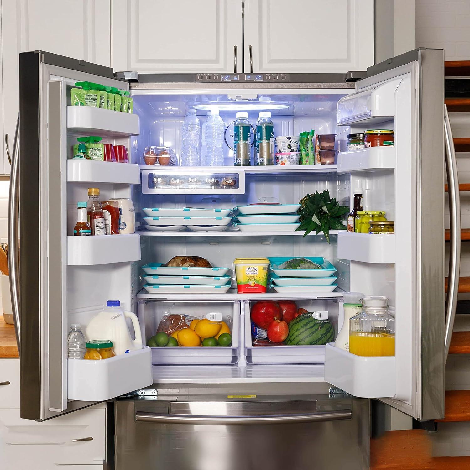 Bandejas de Almacenamiento de Alimentos Skinny Stacks - 2 Unidades