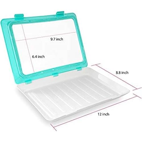 Bandejas de Almacenamiento de Alimentos Skinny Stacks - 2 Unidades