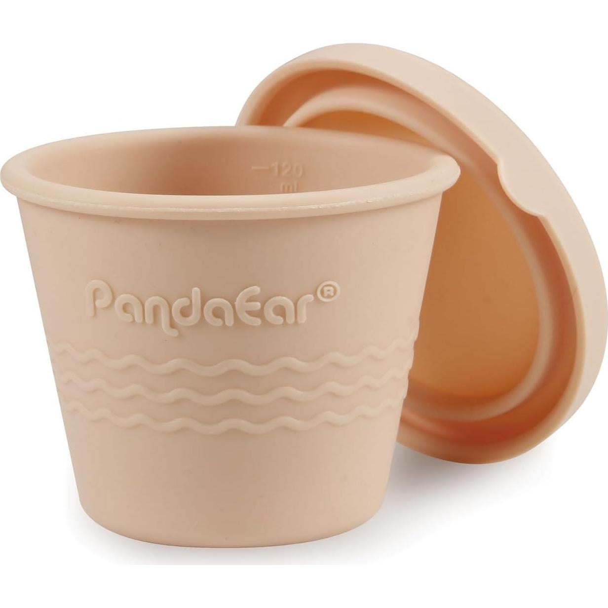 Contenedores de Almacenamiento de Comida para Bebés PandaEar - 12 Piezas 118 ml
