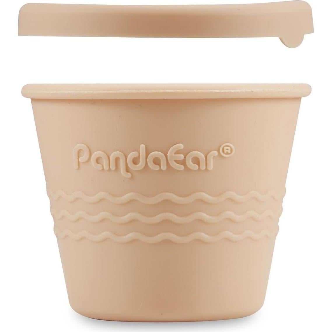 Contenedores de Almacenamiento de Comida para Bebés PandaEar - 12 Piezas 118 ml