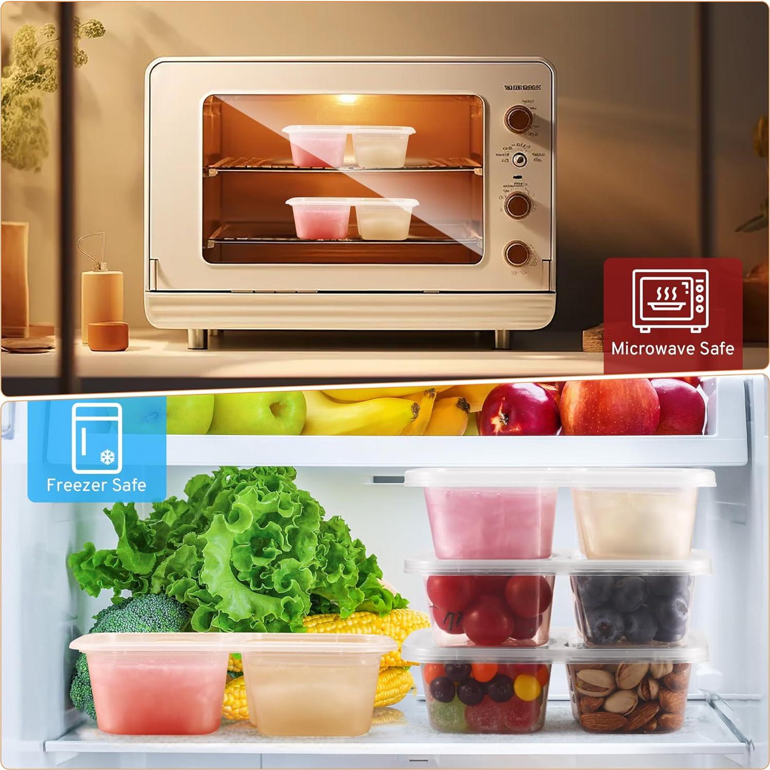 Set de 20 Contenedores de Snacks WEST STORY, Transparente, 2.54cm