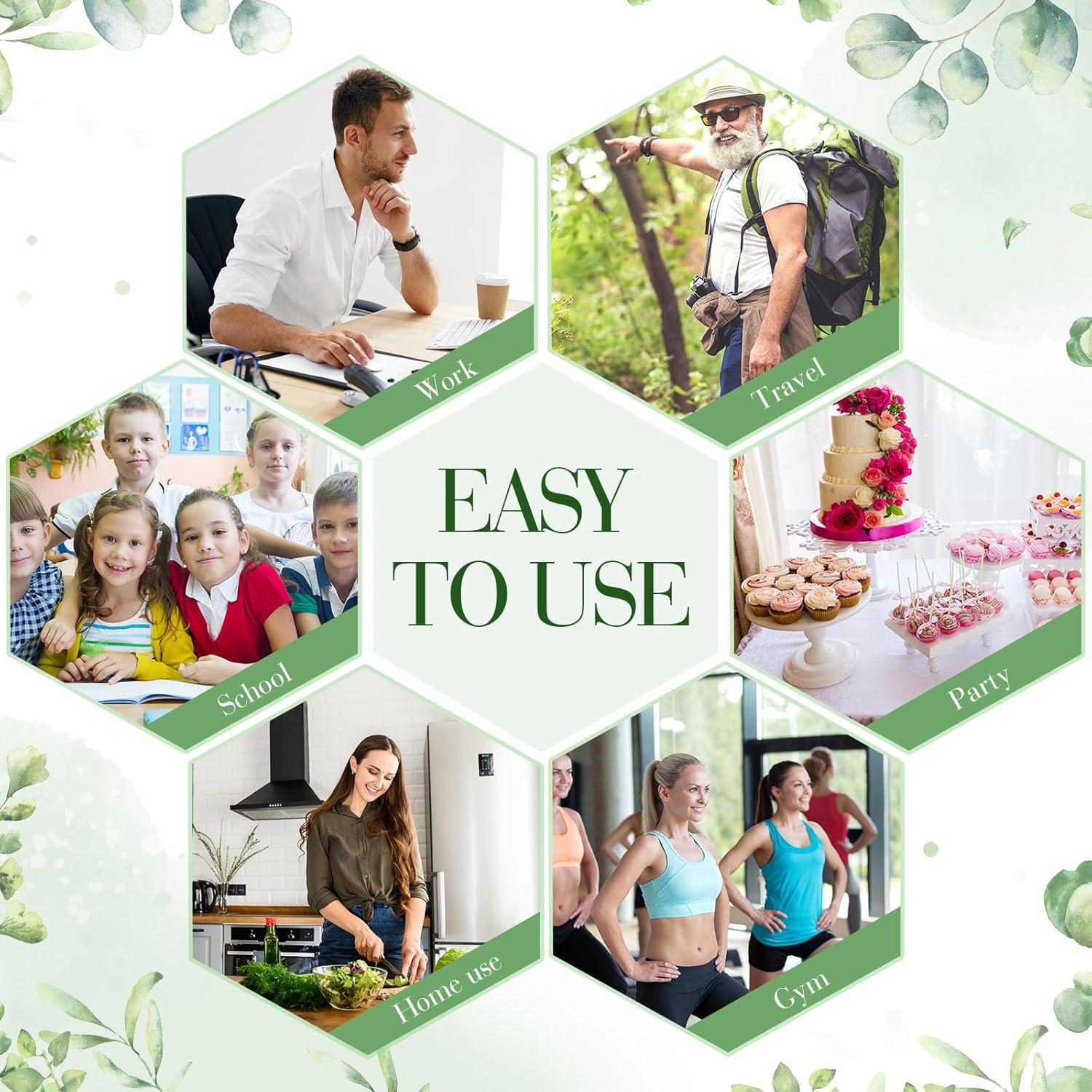 30 Envases de Comida y Condimentos Blushtier 4 Compartimentos