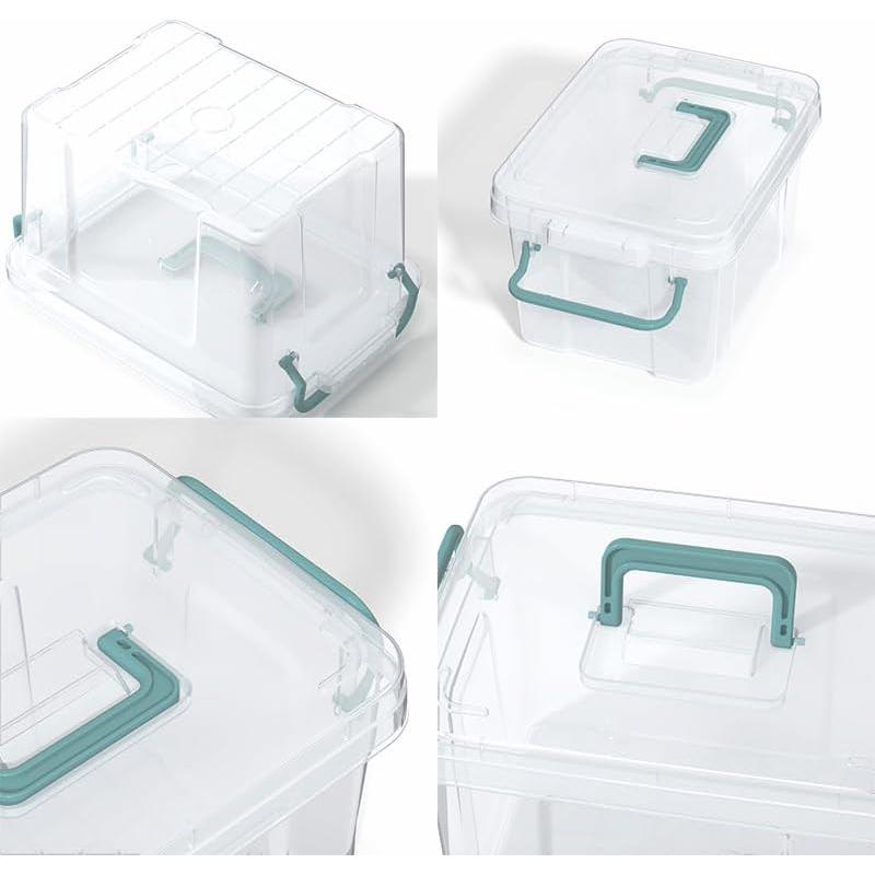 Paquete de 7 Cajas de Almacenamiento Covetree 4.73L Apilables