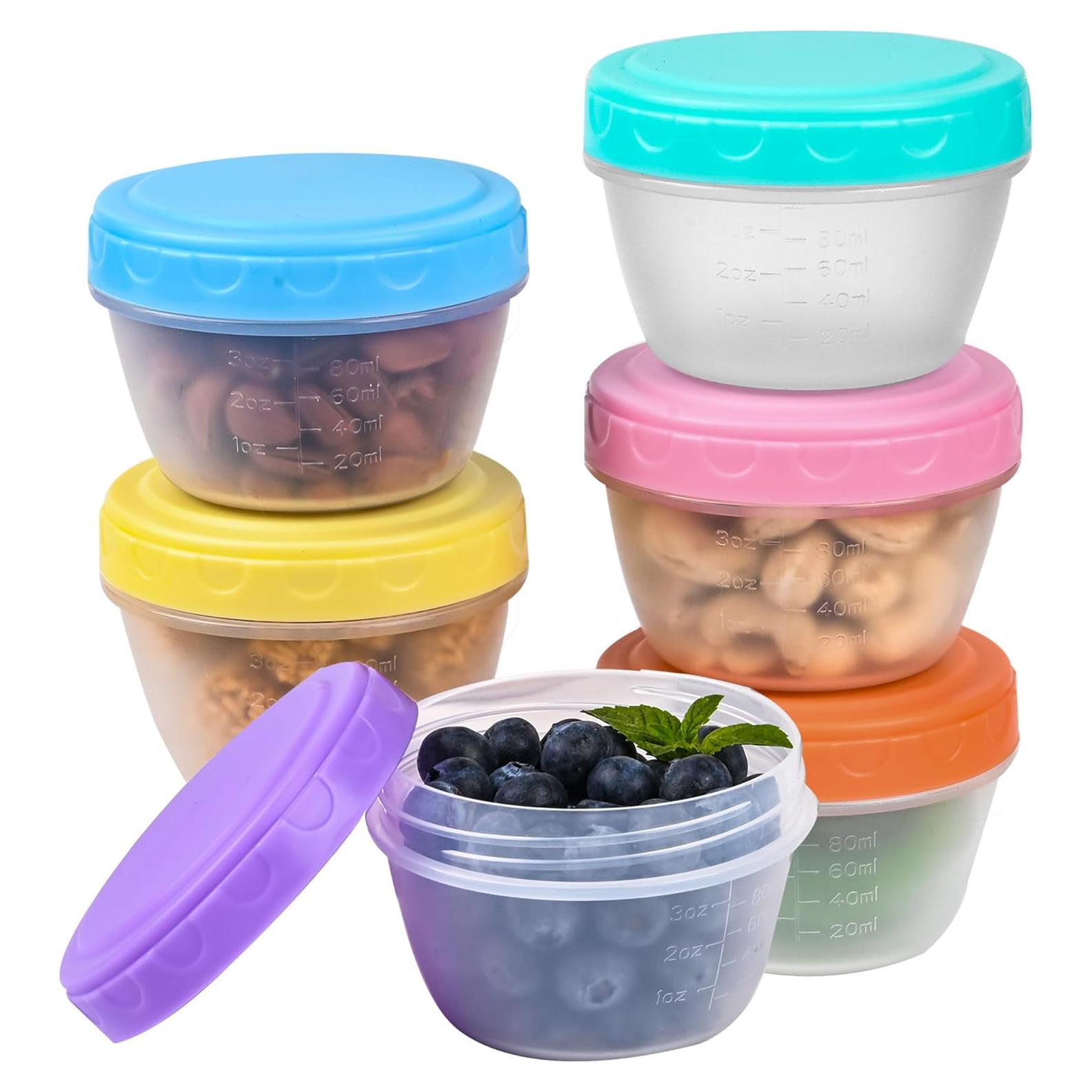 Contenedores de Aderezo para Ensaladas RXRRXR 4oz 6 Piezas