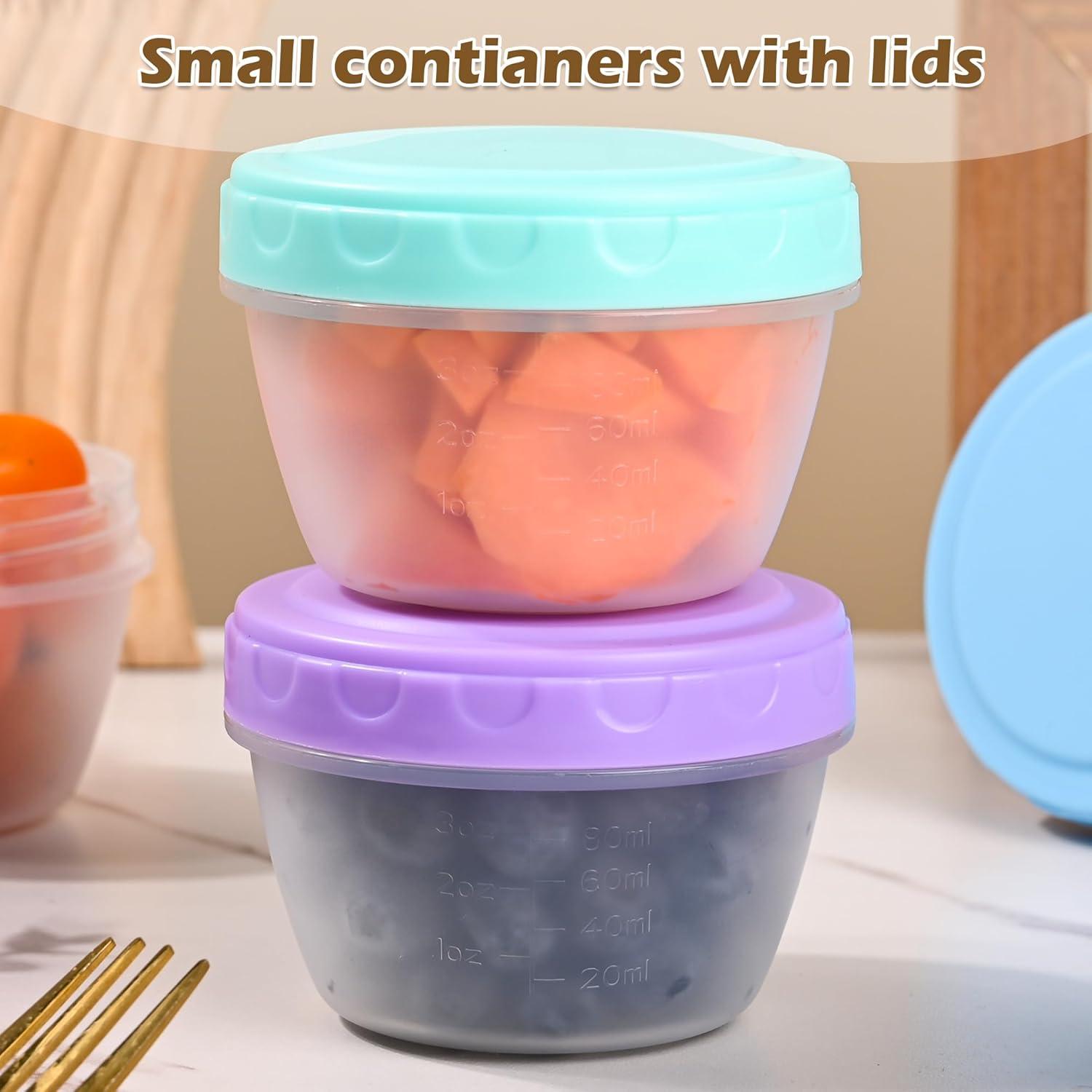 Contenedores de Aderezo para Ensaladas RXRRXR 4oz 6 Piezas