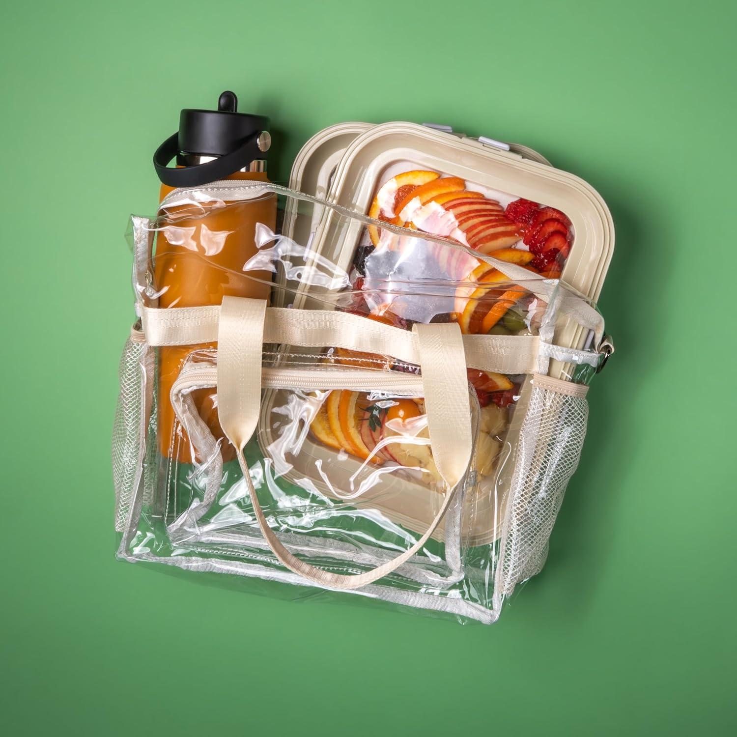 Bandeja de Snack Crudités Rectangular 2 Piezas 3L Blanco Crema