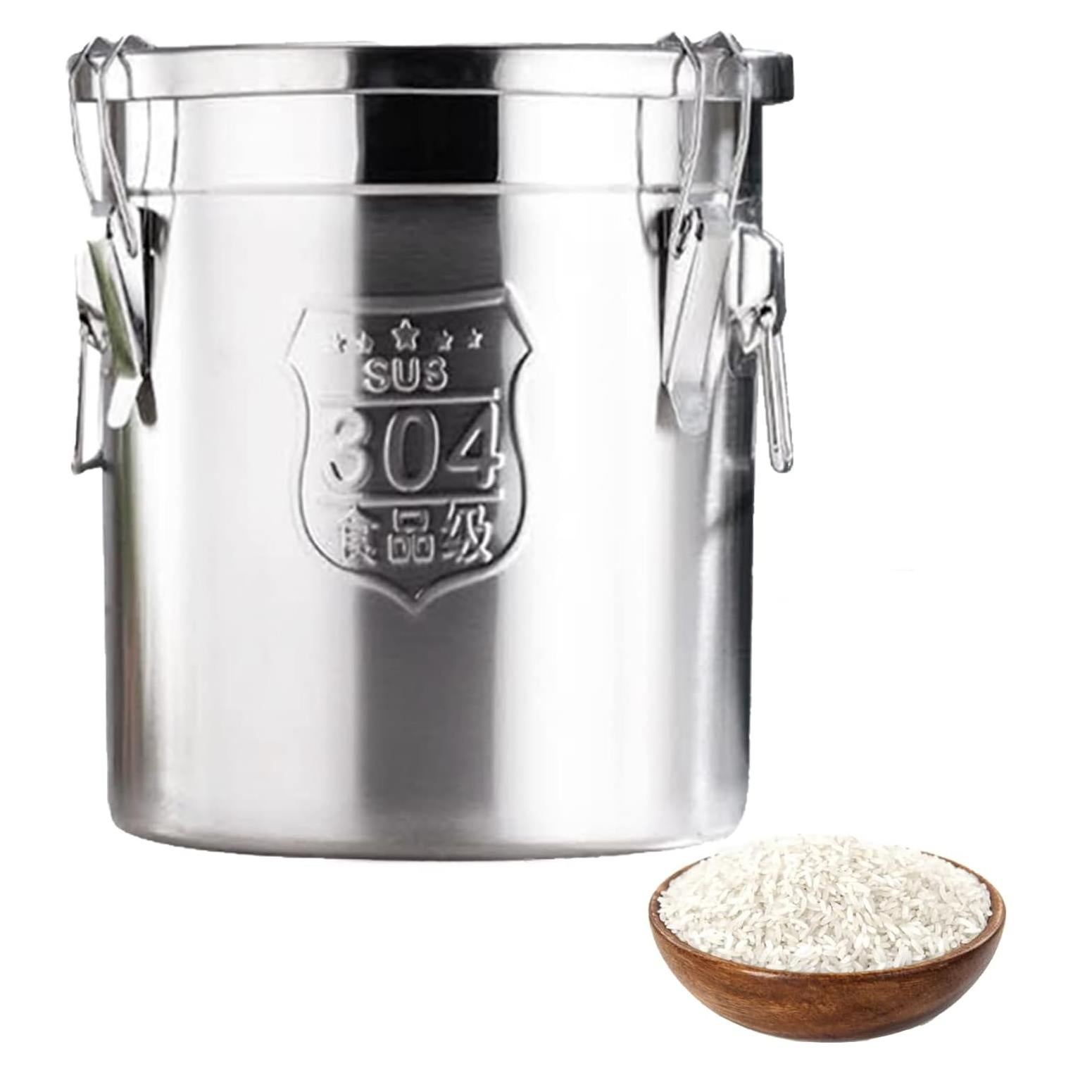 Contenedor Hermético de Acero Inoxidable 6L LOYALHEARTDY