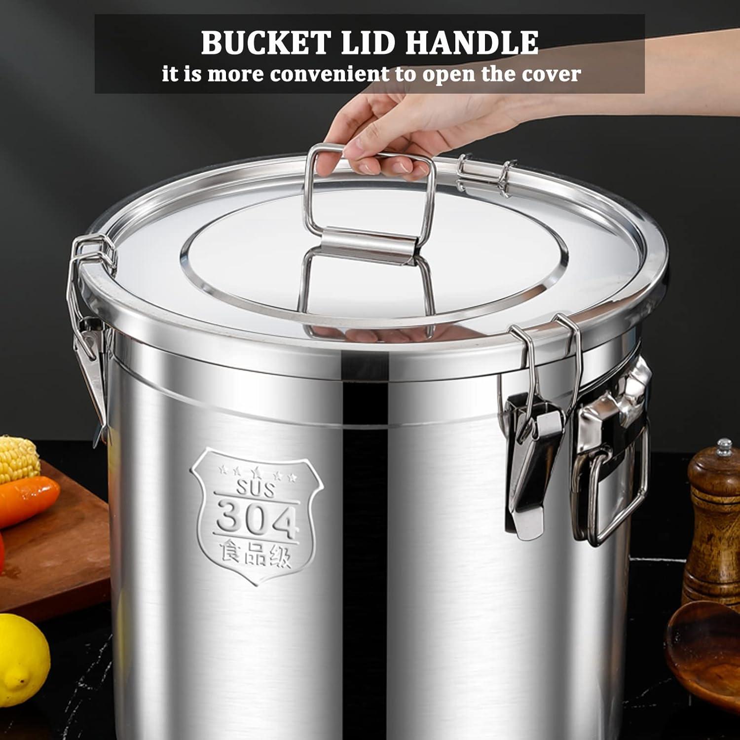 Contenedor Hermético de Acero Inoxidable 6L LOYALHEARTDY