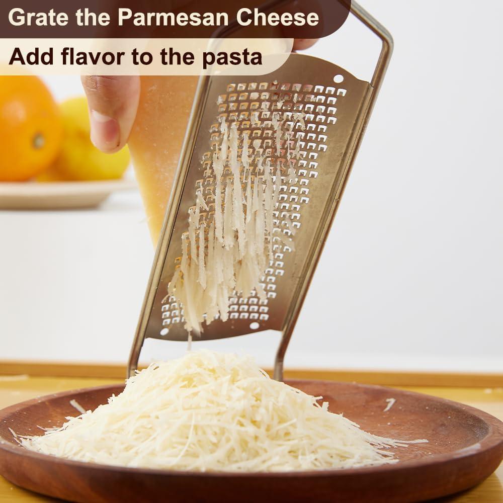 Rallador de Acero Inoxidable Anddgrous con Mango Antideslizante