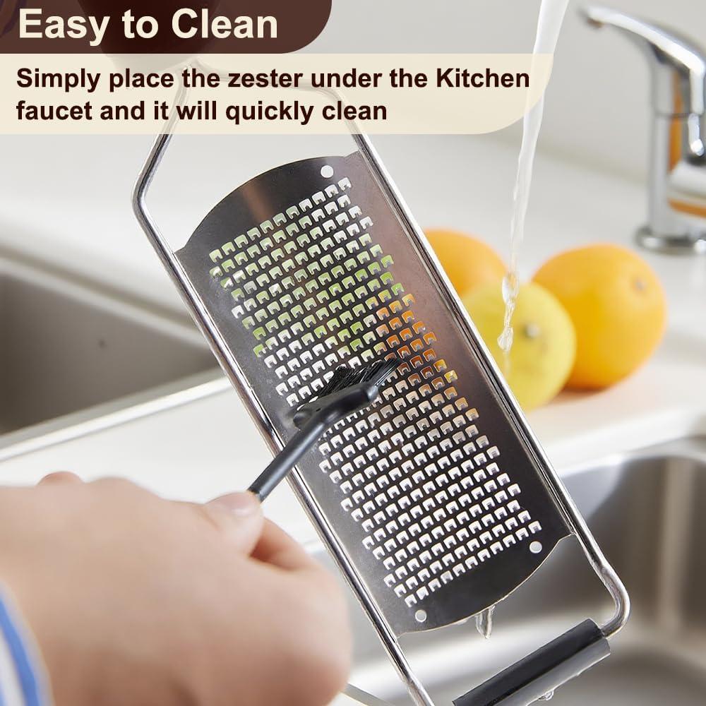 Rallador de Acero Inoxidable Anddgrous con Mango Antideslizante