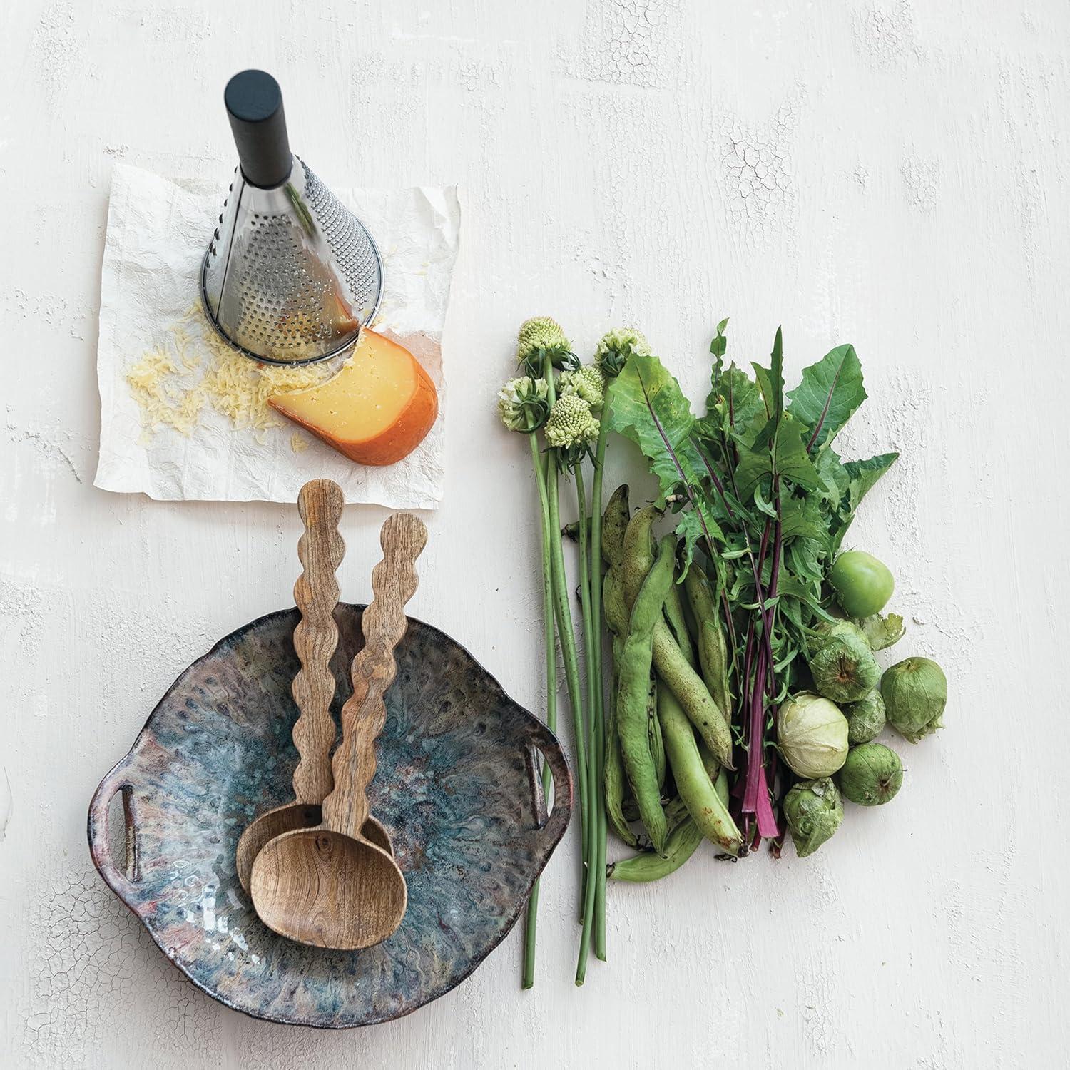 Rallador en Cono Bloomingville de Acero Inoxidable y Madera