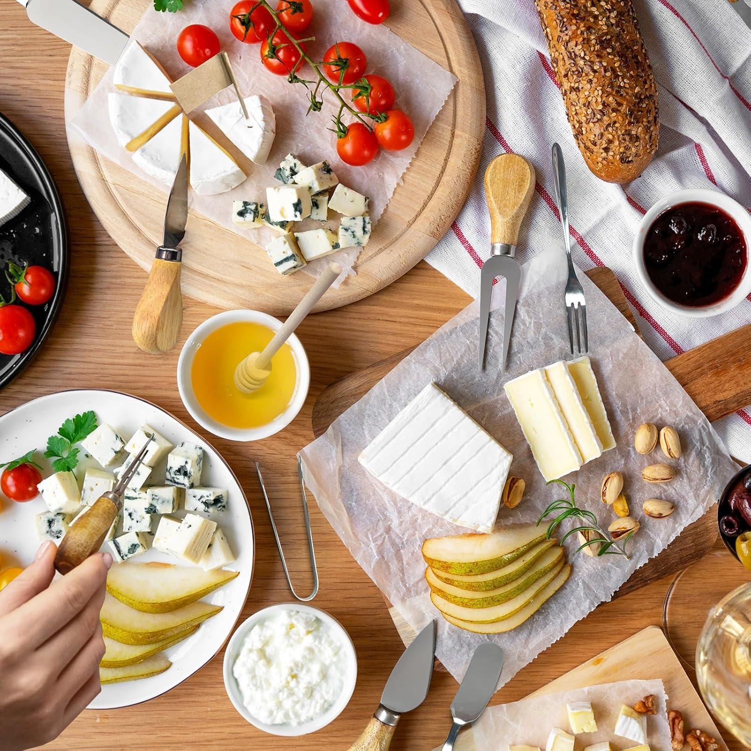 Juego de Accesorios para Charcutería Jutieuo 42 Piezas con Cuchillos