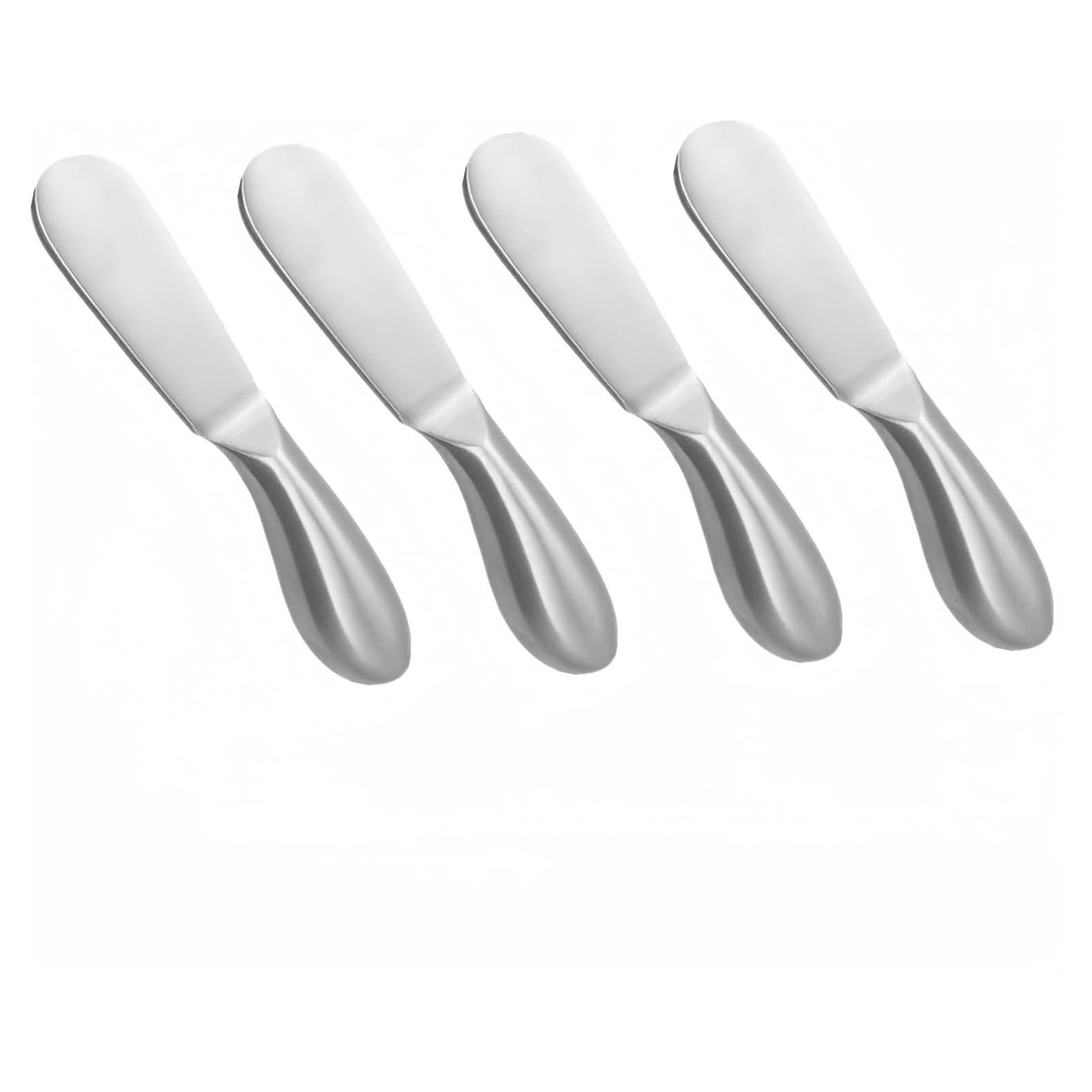 Juego de 4 cuchillos para untar Accfore - Acero inoxidable