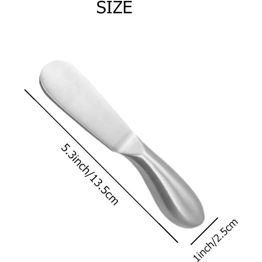 Juego de 4 cuchillos para untar Accfore - Acero inoxidable