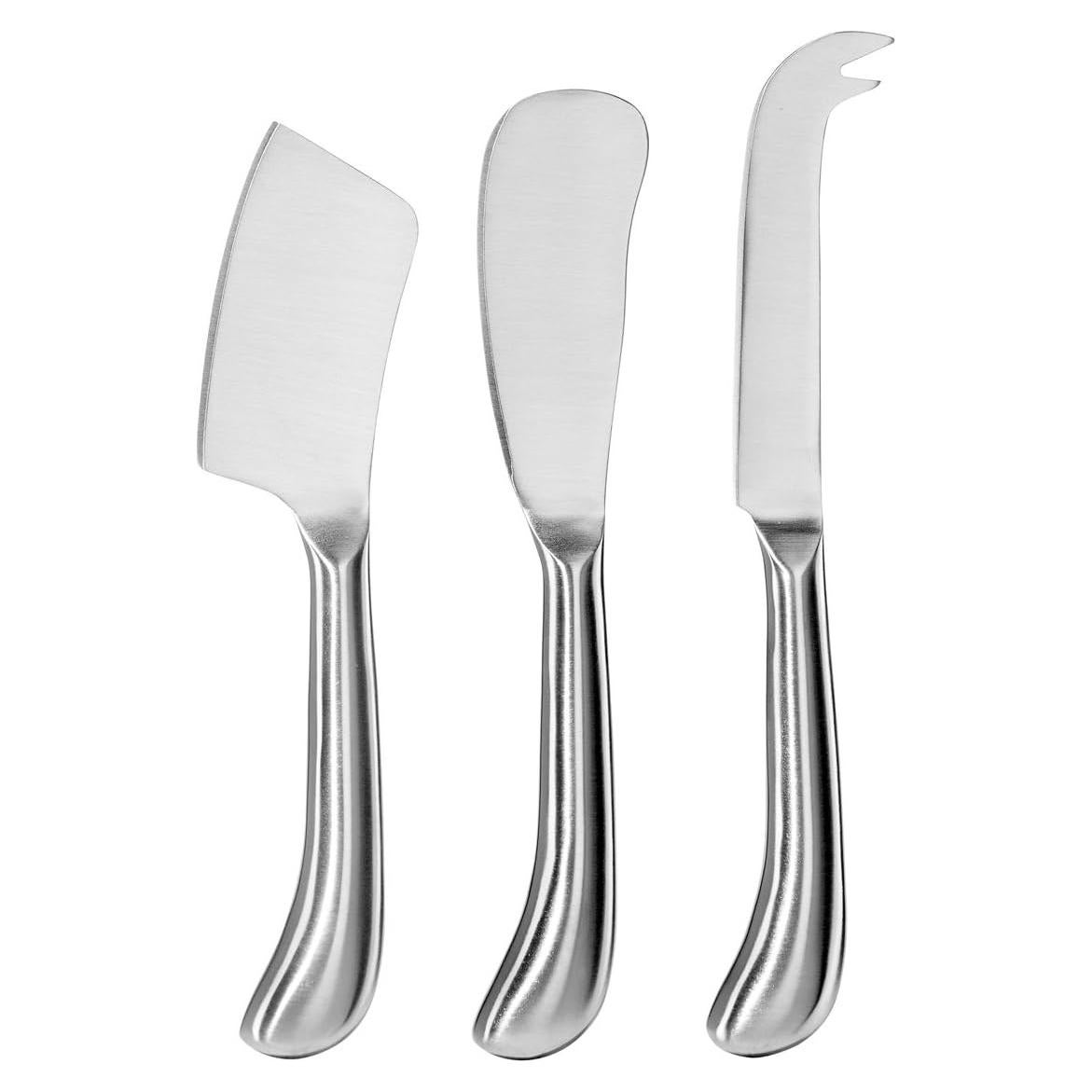 Juego de Cuchillos de Queso Oggi 7543 Acero Inoxidable 3 Piezas