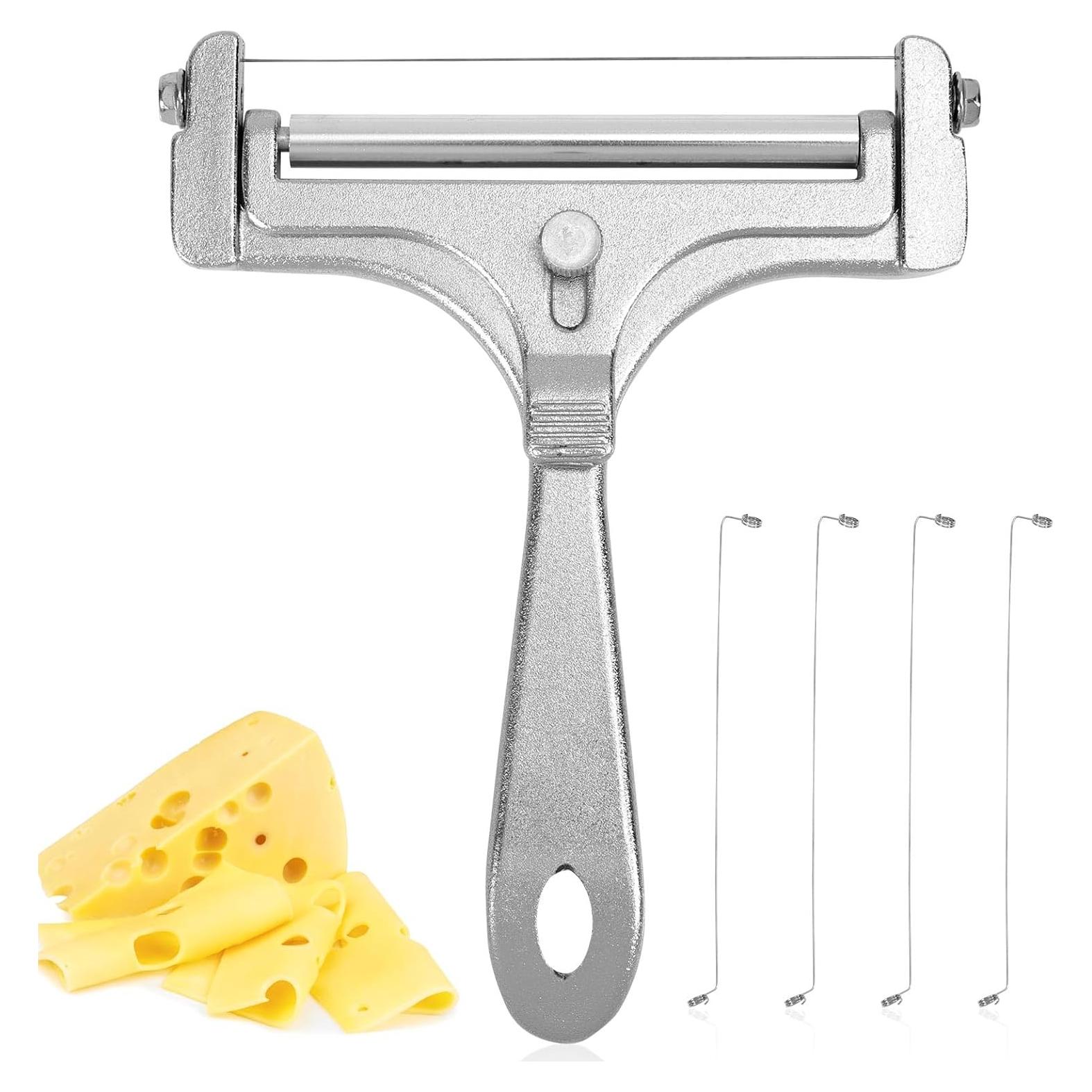 Cortador de Queso Acero Inoxidable Lasuroa con 4 Cuerdas