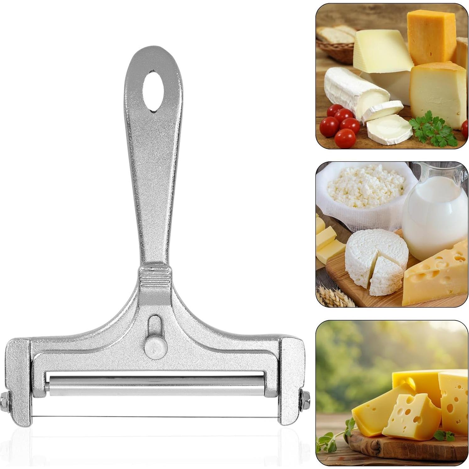 Cortador de Queso Acero Inoxidable Lasuroa con 4 Cuerdas