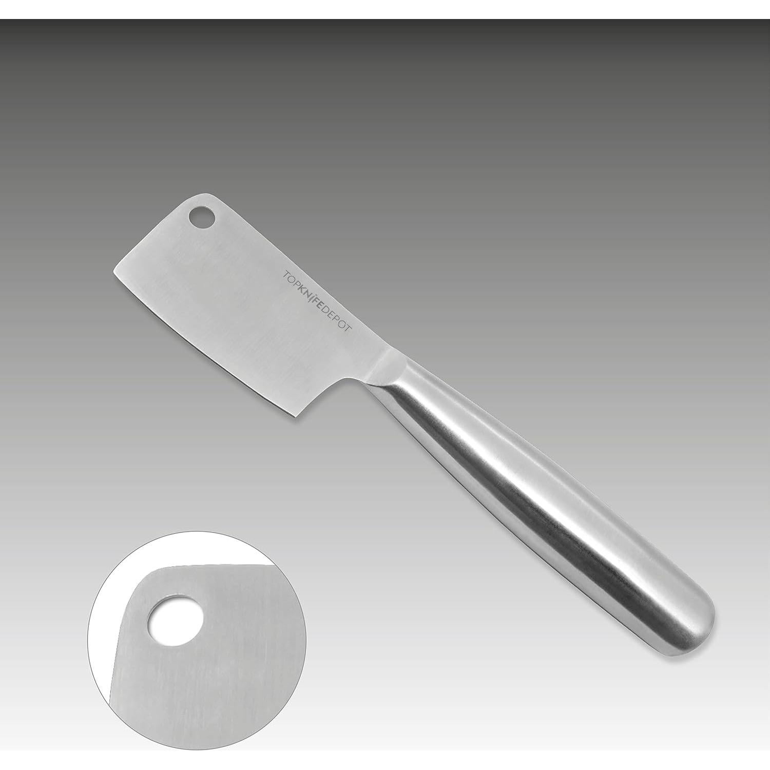 Juego de Cuchillos para Queso TopKnife 4 Piezas - Acero Inoxidable