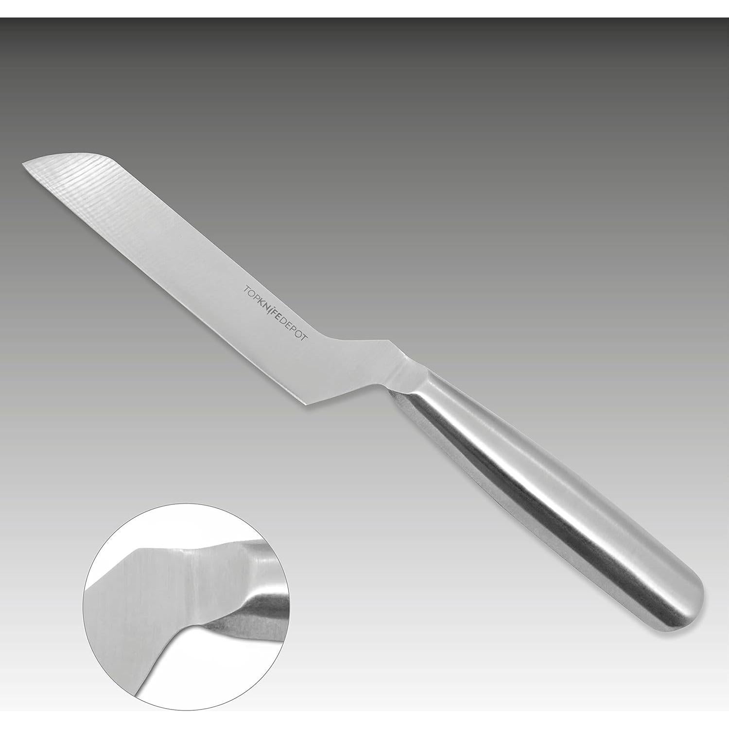 Juego de Cuchillos para Queso TopKnife 4 Piezas - Acero Inoxidable