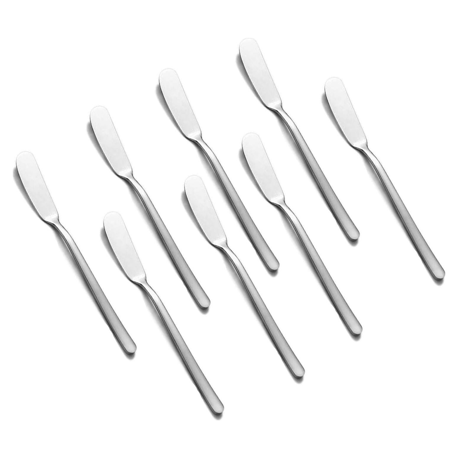 Juego de Espátulas para Queso FIVOENDAR - Acero Inoxidable, 8 Piezas