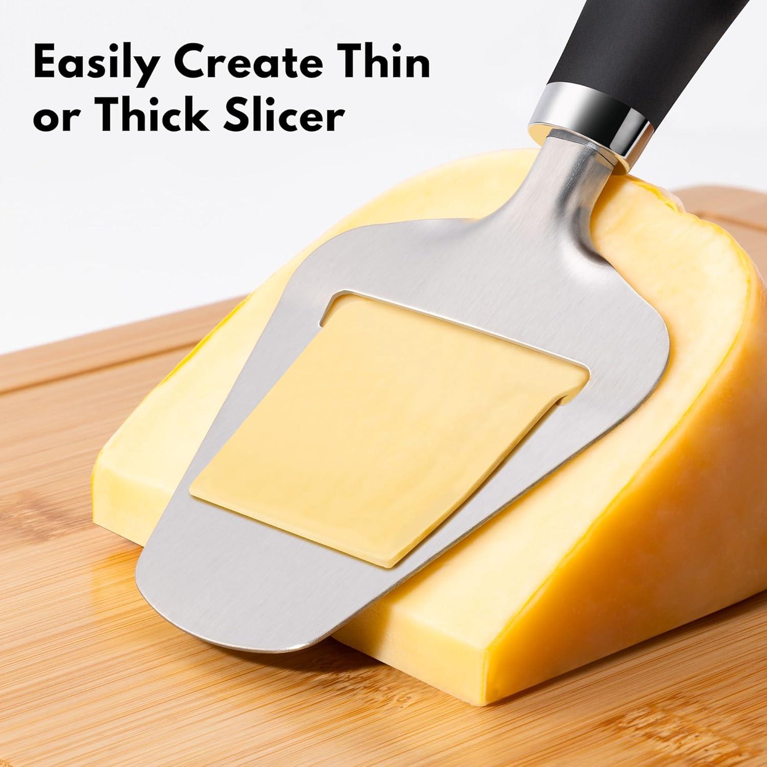 Cortador de Queso Antiadherente Rainspire 23.11 cm Acero Inoxidable