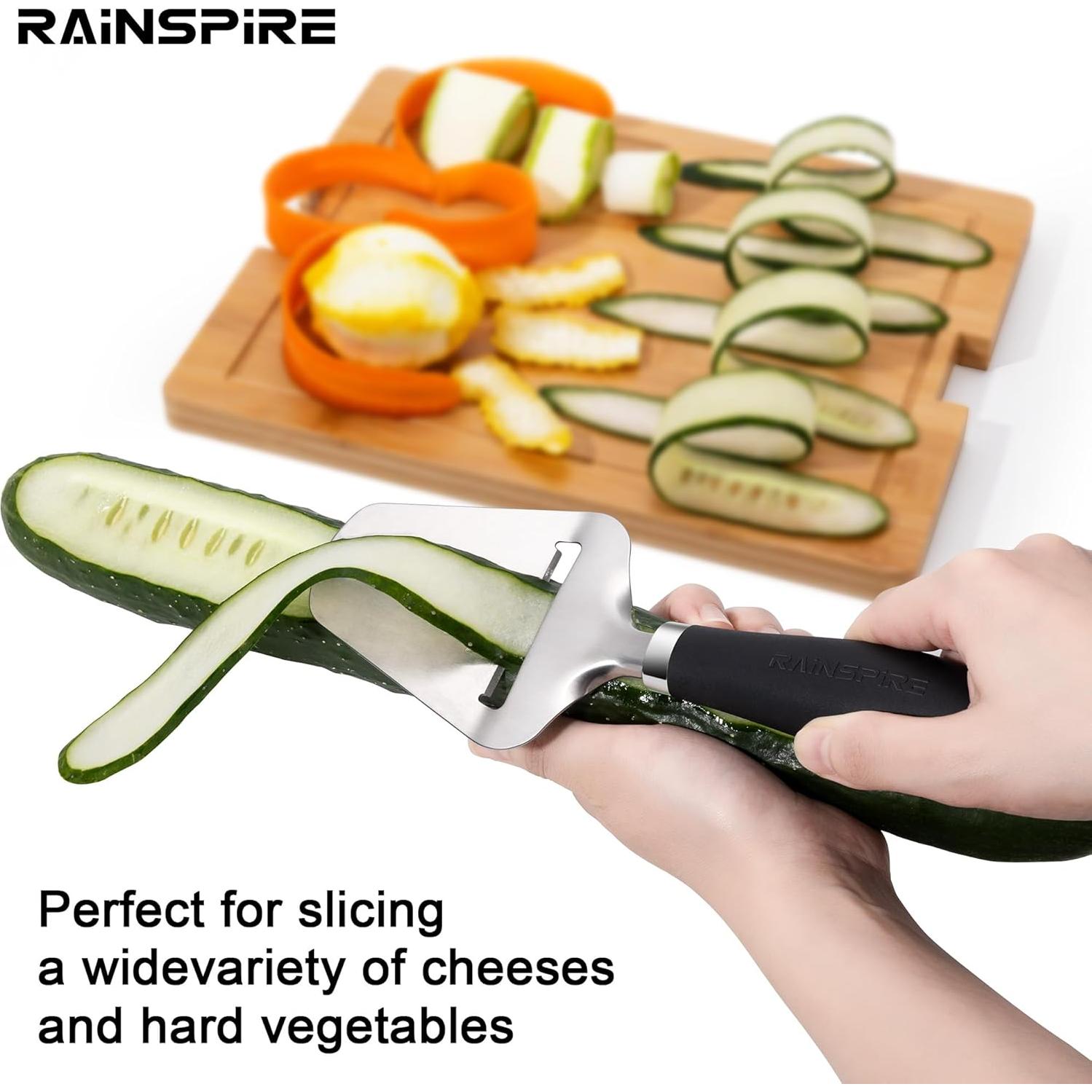 Cortador de Queso Antiadherente Rainspire 23.11 cm Acero Inoxidable