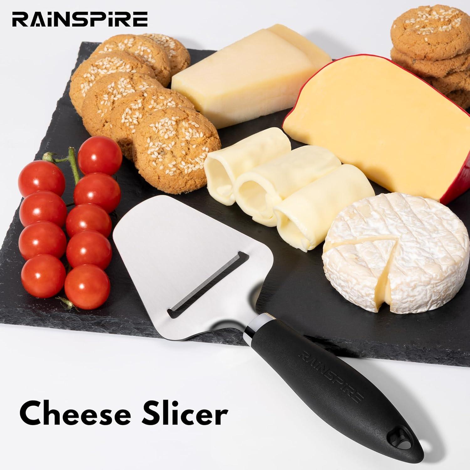 Cortador de Queso Antiadherente Rainspire 23.11 cm Acero Inoxidable