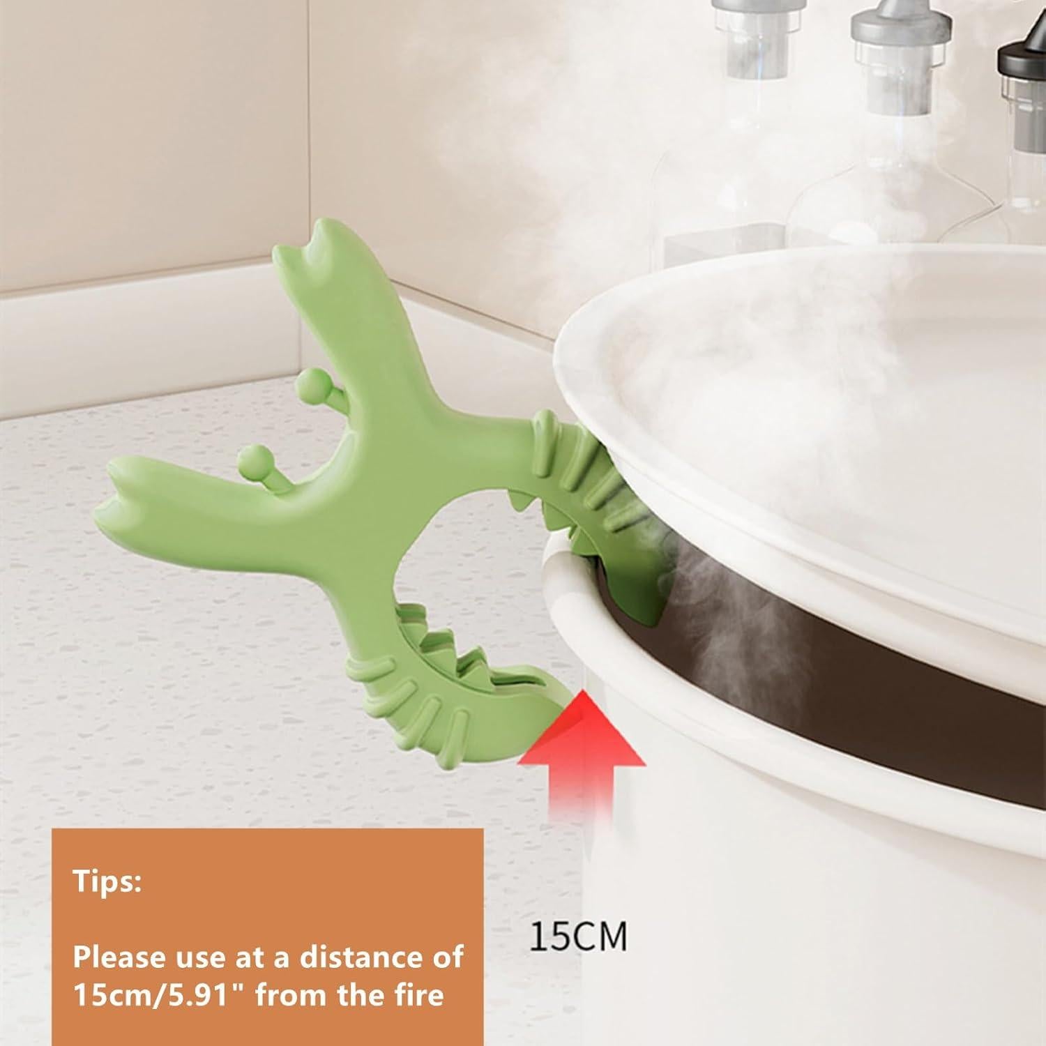 Juego de 4 Soportes de Silicona RHUISHU para Utensilios de Cocina