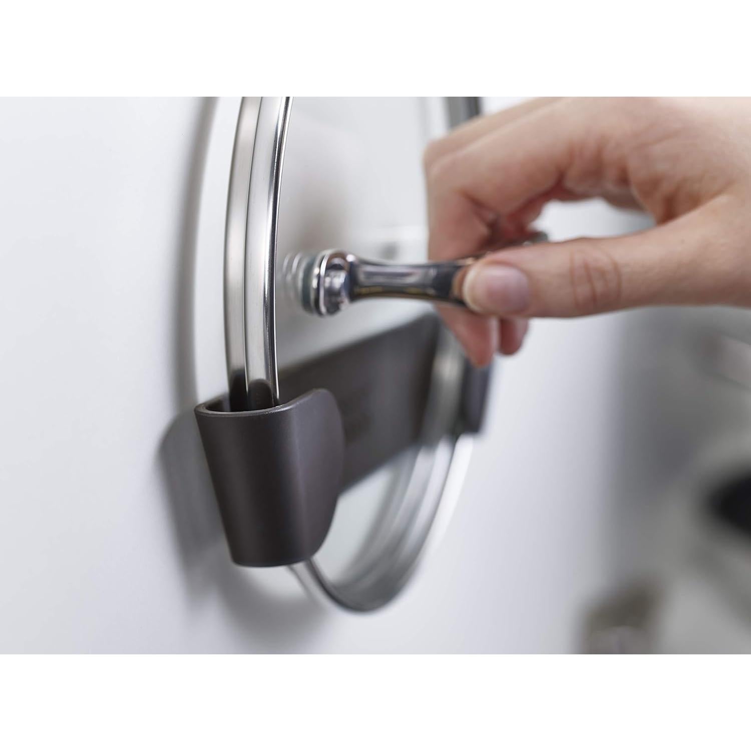 Soportes para Tapas de Olla Joseph Joseph - Juego de 4 Gris