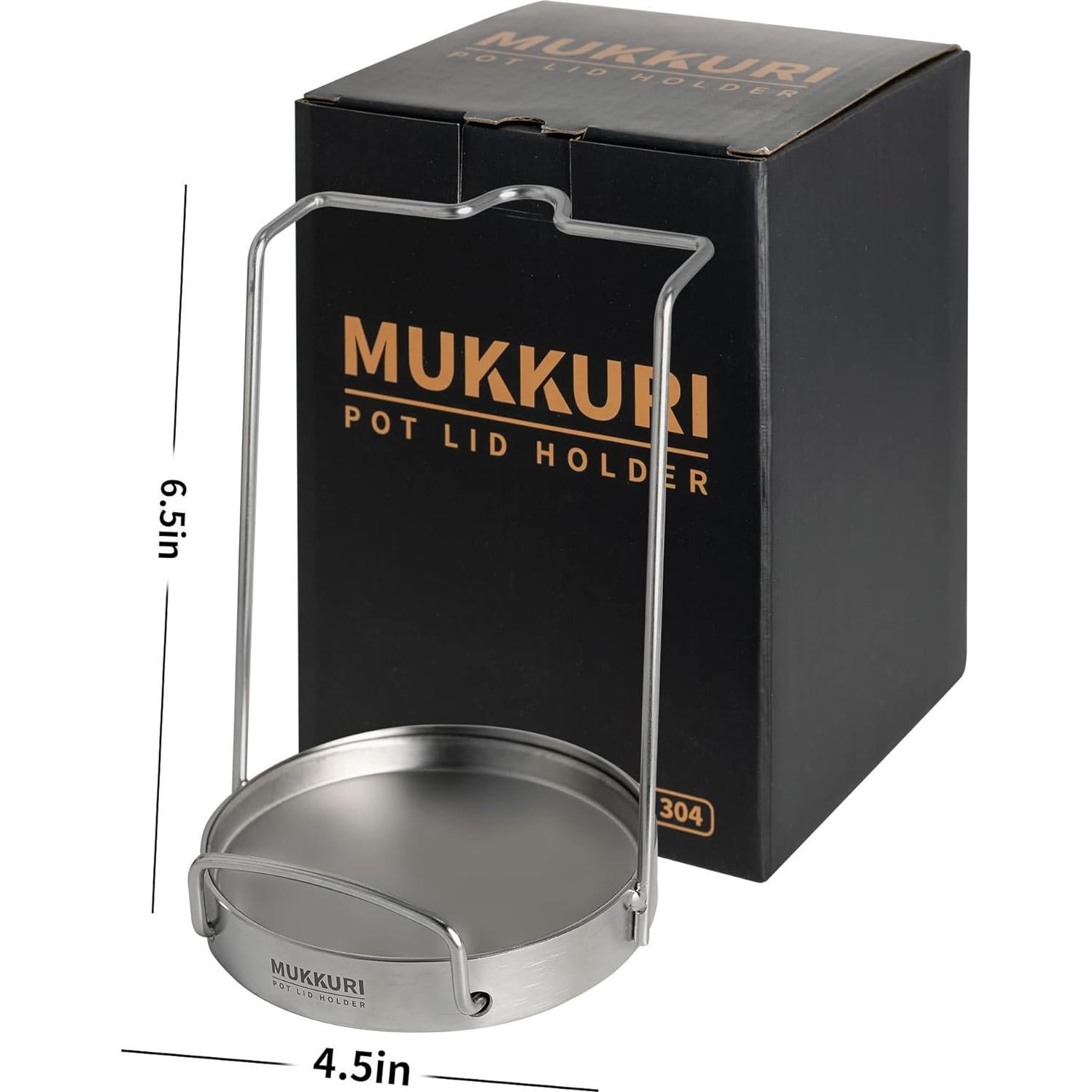 Organizador de Utensilios de Cocina Mukkuri - Acero Inoxidable 304