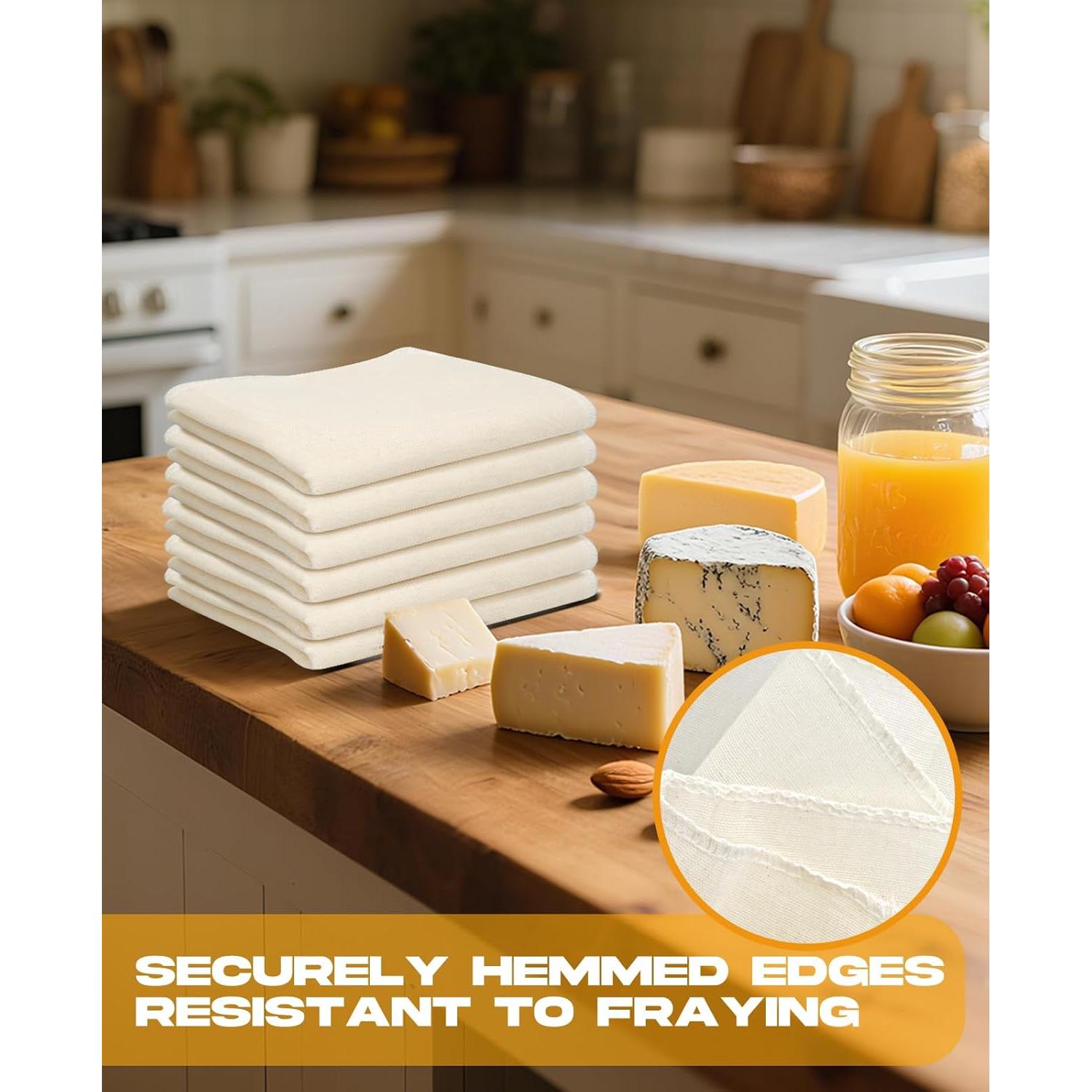 Gasa de Algodón 100 Druvian 50.8x50.8 cm - Paquete de 6