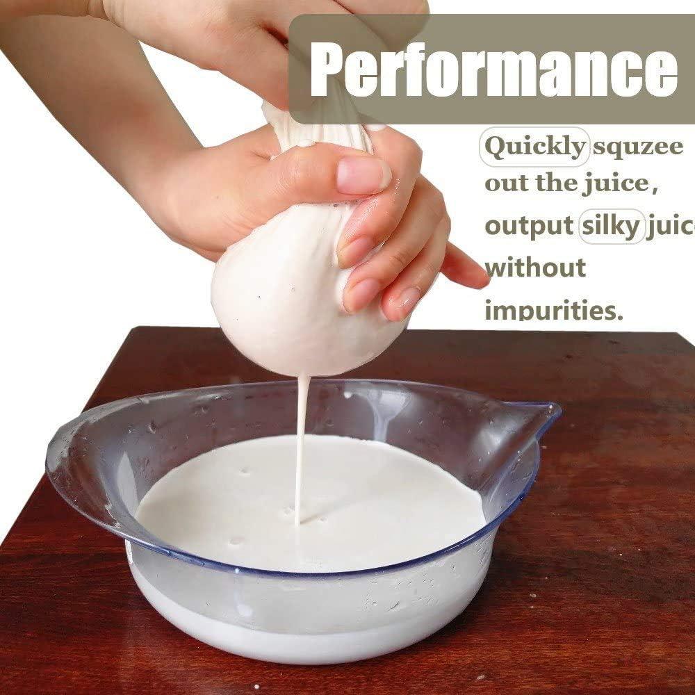 Bolsas de Tela de Queso AOUXSEEM 20x25 cm 100% Algodón 8 Pzas