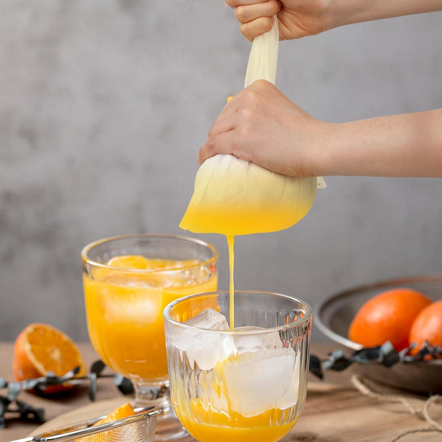 Paquete de 6 bolsas reutilizables de colar Yolev 24x36 cm