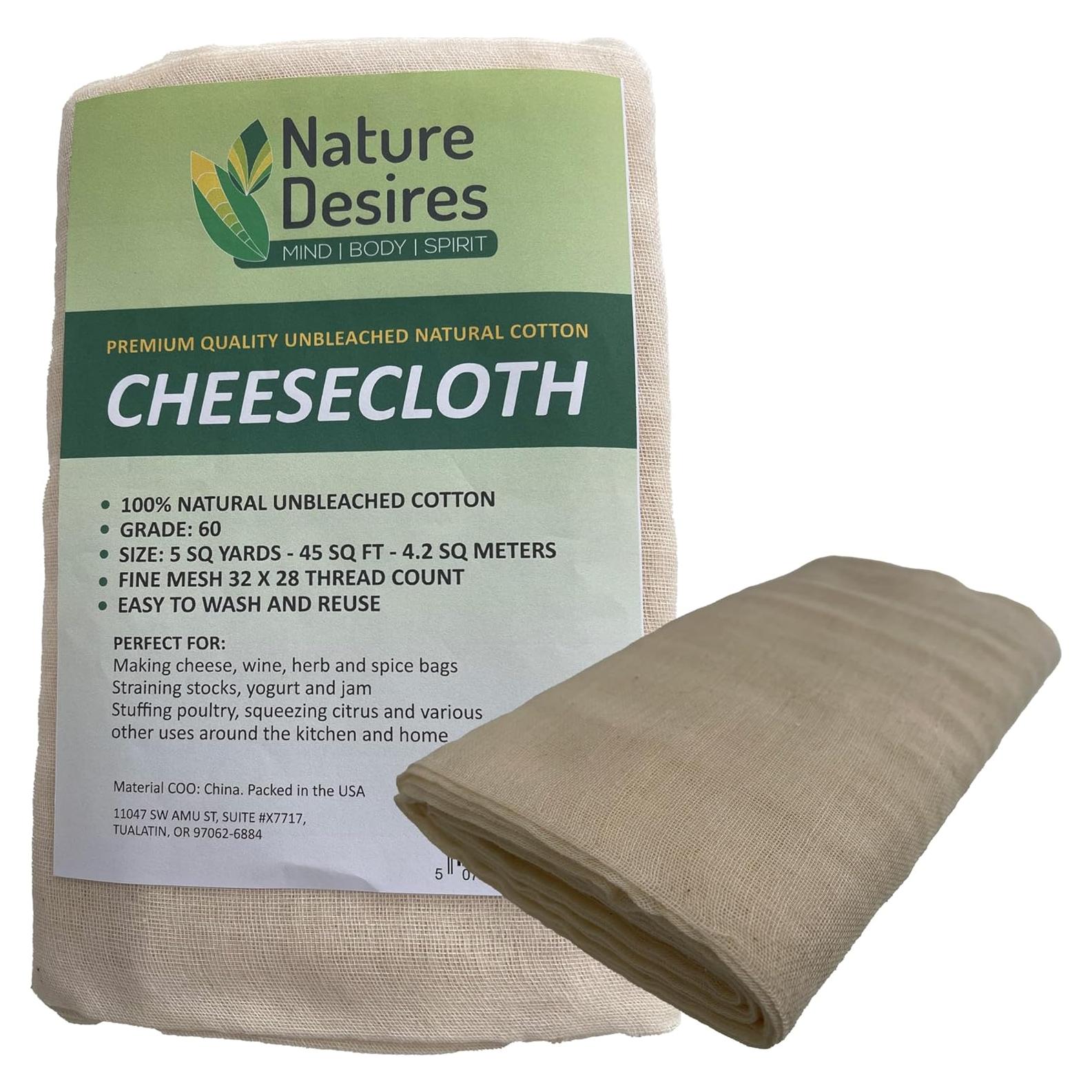 Gasa de Algodón Natural Sin Blanquear Nature Desires 5 m²