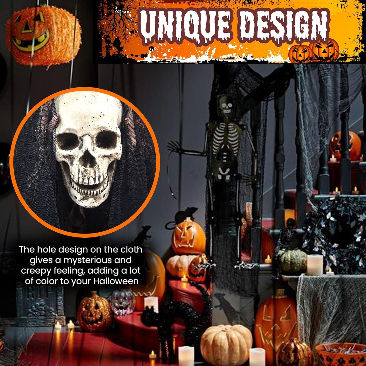 Tela Espeluznante de Halloween DealKits 1.2 x 6 m Decoración