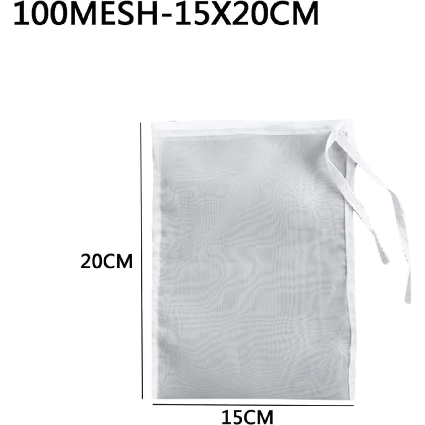 Bolsa Coladora Reutilizable Labriciyon 9g Malla Fina Blanca