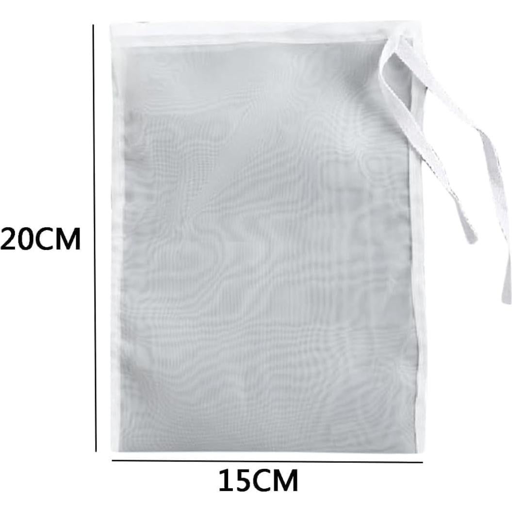 Bolsa Coladora Reutilizable Labriciyon 9g Malla Fina Blanca