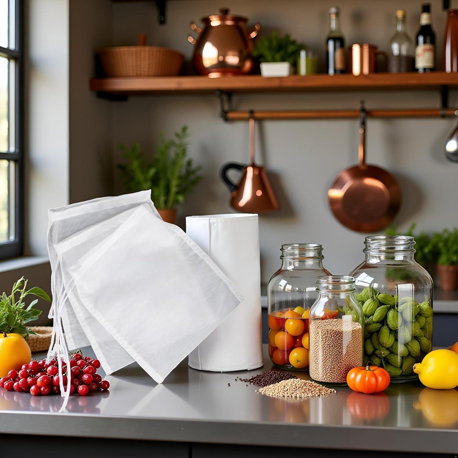 Bolsa de Filtrado Reutilizable Galyacht - Malla Nylon Fina 0.5mm