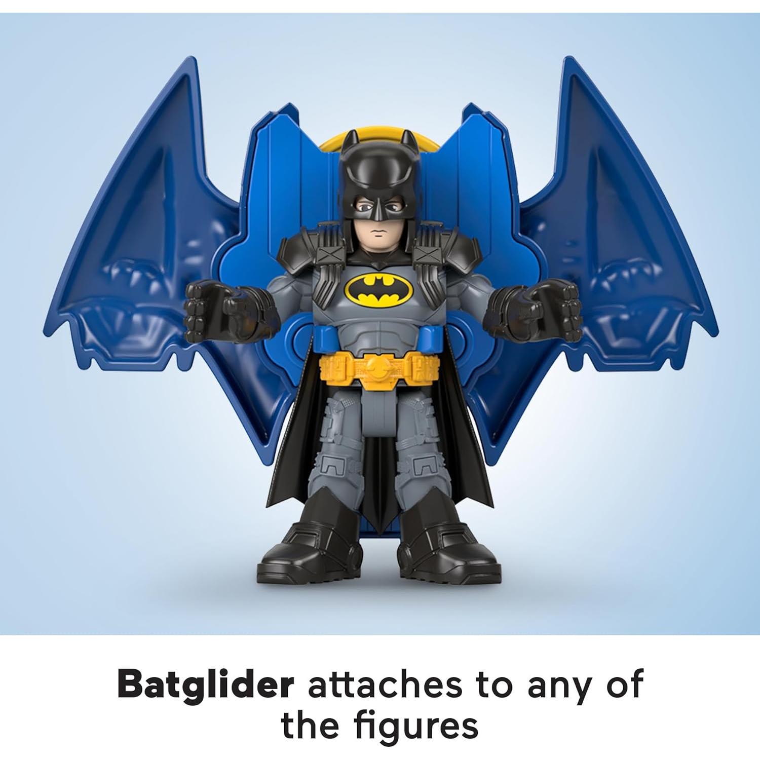 Conjunto de Figuras Batman Fisher-Price 5 Personajes y Accesorios