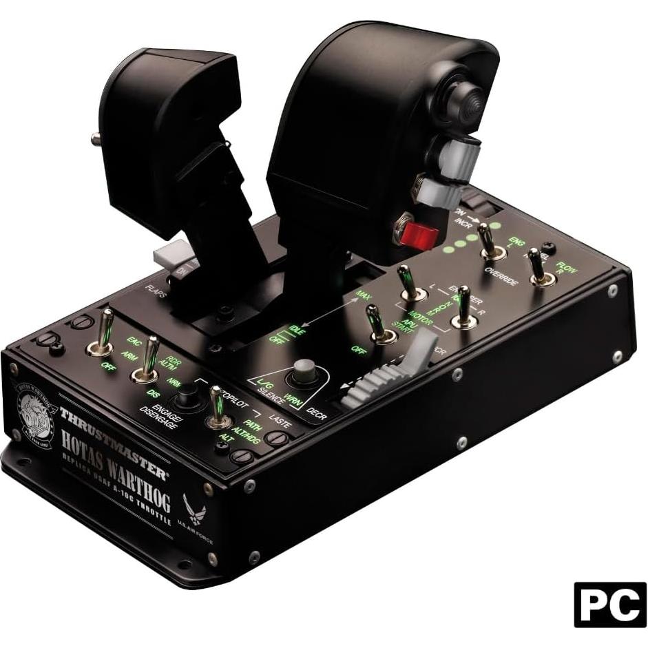 Aceleradores Duales Thrustmaster HOTAS Warthog A-10C PC