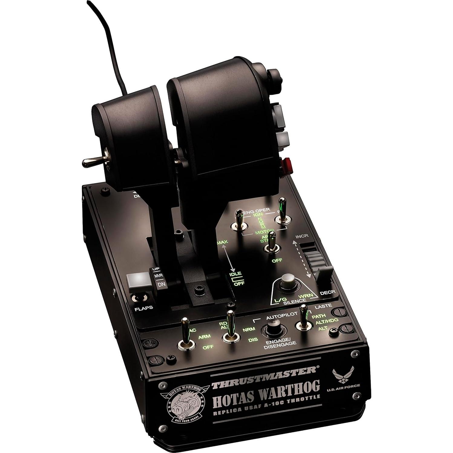 Aceleradores Duales Thrustmaster HOTAS Warthog A-10C PC