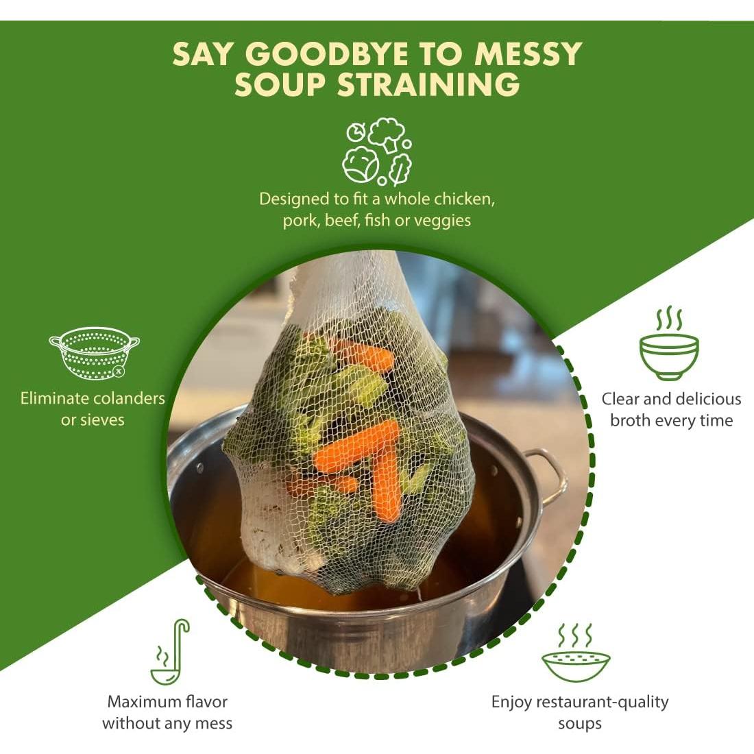 Calcetines para sopa Regency Wraps 10 unidades 60.96 cm