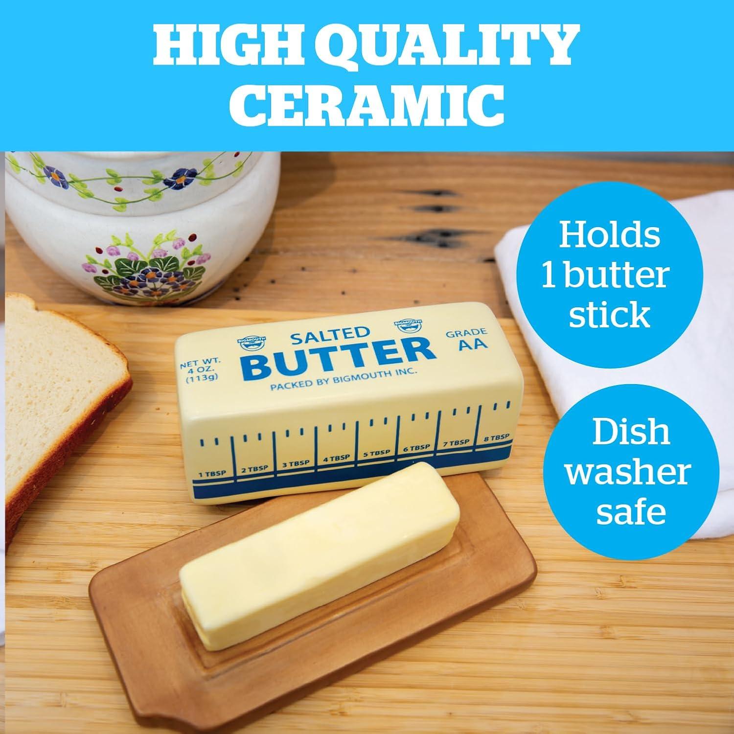 Plato de Mantequilla Cerámica BigMouth 19x8.6 cm con Tapa