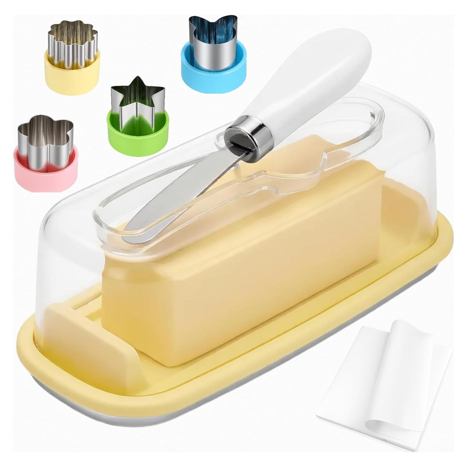 Plato para Mantequilla con Tapa Elegant Aura 2025 - Hermético 12.7 cm